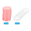 Unique Bargains Regular Mouth Plastic Mason Jar Lids with Silicone Sealing Ring 8 Pcs - 3 of 4