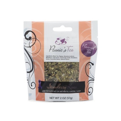 Pennie's Tea Strawberry Kisses Loose Leaf Tea - 2oz