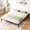 14 Inch Twin Bed Frame No Box Spring Needed, Heavy Duty Metal Platform Bed Frame Twin Size for Bedroom Easy Assembly, Noise Free, Black, Tiwn - 3 of 4