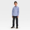 Boys' Long Sleeve Button-Down Dress Shirt - Cat & Jack™ - 3 of 3