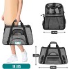 PetAmi Airline Approved Pet Carrier for Cat Dog, Soft Sided Travel Supplies Accessories, Ventilated Carrying Bag Kitten Puppy - 2 of 4