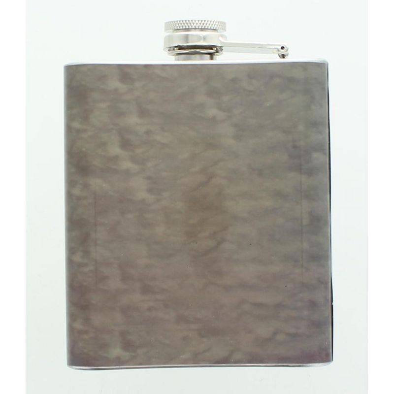 Just Funky Combat Bulldog Sam 7oz Stainless Steel Flask, 2 of 3