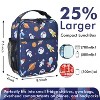 Small Insulated Lunch Bag for All Ages, Splash Proof Mini Portable Reusable Thermal Lunch Cooler Tote Bag, Upright Lunch Box - Tirrinia - 3 of 4
