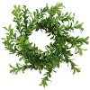 Transpac Greenery Small Ring Wreath for Home Decorations Perfect for Easter Celebrations and Spring Decor - 2 of 4