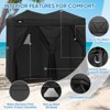 EAGLE PEAK Outdoor Changing Room 8x4, 2 Room Pop Up Portable Changing Room, Sun Shelter, Portable Dressing Room - 4 of 4