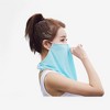 Anna-Kaci Women's Lightweight Face Cover Scarf with Ear Loops - 2 of 4