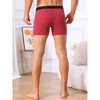 INSPIRE CHIC Men's Classic Stretch Underwear Boxer Briefs Multipacks - 4 of 4