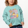 School Supplies Coquette - Kids Toddler Sweatshirt and Kids Youth Sweatshirt - 3 of 4