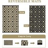 Outdoor Rugs, Waterproof Floor Mat for Patio, Plastic Reversible Outside Rug Portable Straw Rug for Camping Tent RV & Balcony - 3 of 4