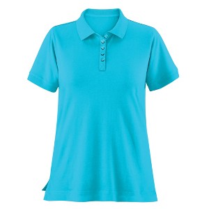 Collections Etc Ladies Soft Knit Polo - 1 of 4