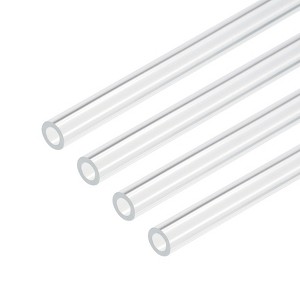 Unique Bargains Lamp Lantern Water Cooling System Acrylic Round Tubes 4 Pcs 10" - 1 of 4