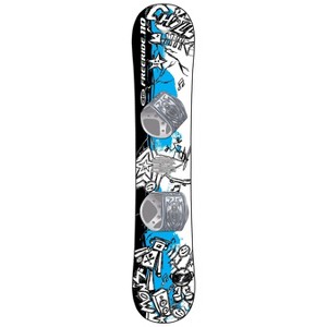 Emsco ESP 110 cm Freeride Snowboard Step In Adjustable Bindings 42.8'' - 1 of 4