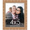 PosterPalooza | 4x5 Modern Bamboo Picture Frame, UV Acrylic, 5 Finishes - 2 of 4