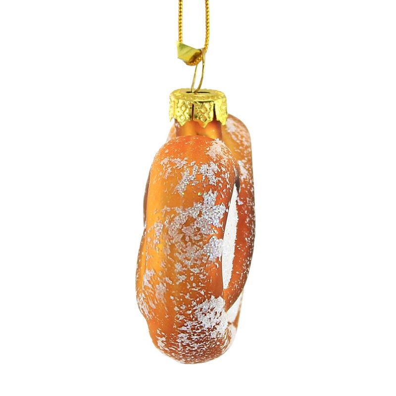 Cody Foster 2.5 Inch Pretzel Ornament Salted Snack Food Tree Ornaments, 3 of 4