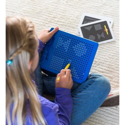 magnetic balls at target