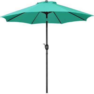 Yaheetech 9FT Outdoor Patio Umbrella with Crank and Push Button to Tilt
