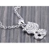 Anna-Kaci Crystal Silver Element Classic Fashion Pendant Necklace - 4 of 4