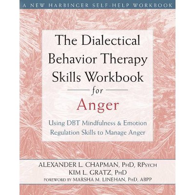 The Dialectical Behavior Therapy Skills Workbook for Anger - by  Alexander L Chapman & Kim L Gratz (Paperback)