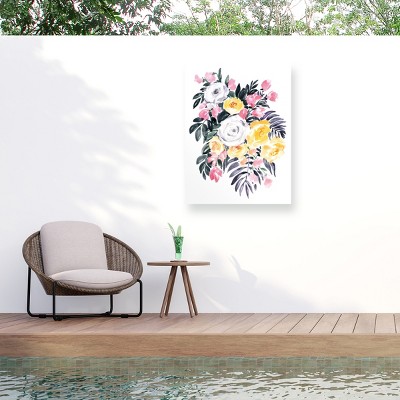Trademark Fine Art - Rosana Laiz Blursbyai Harriet bouquet Matted Framed Art