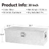Aluminum Truck Tool Box with Lock, Waterproof Storage Box for Trailer, Garage, and Home Use – Multiple Sizes Available - 3 of 4