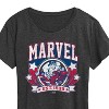 Women's - Marvel - Collegiate Americana Short Sleeve Graphic T-Shirt - 2 of 4