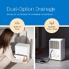 hOmeLabs 22 Pint Wi-Fi Dehumidifier for up to 3,000 Sq Ft Rooms (MAX 56 Pint at 95°F, 90% RH) - 3 of 4