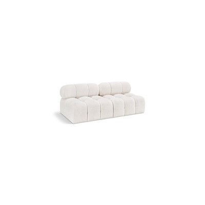 Meridian Furniture,Ames Boucle Fabric Modular Sofa