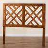 Baxton Studio Aliya Wood Headboard - 3 of 4