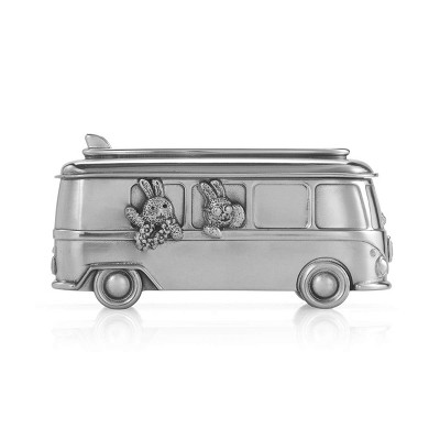 Royal Selangor Hand Finished Bunnies Day Out Collection Surfie Container Gift