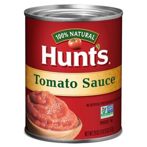 Hunt's 100% Natural Tomato Sauce - 29oz - 1 of 4