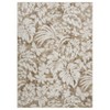 Area Rugs: Washable Non-Slip Botanical Tropical Plants Carpet, Soft Low Pile Foldable Stain Resistant Rugs for Bedroom, Home - 3 of 4