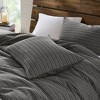 Sapphtopaz 3 Pcs Twill Washed Comforter Set Cozy Cotton Bedding Set, All-Season Quilt Set Duvet Set, Machine Washable - 2 of 4