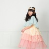 Meri Meri Rainbow Ruffle Princess Costume 3-4 Years (Pack of 1) - 3 of 4