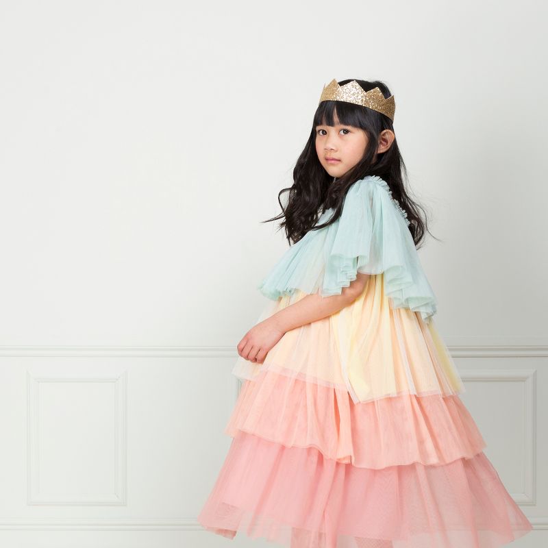 Meri Meri Rainbow Ruffle Princess Costume 5-6 Years (Pack of 1), 3 of 9