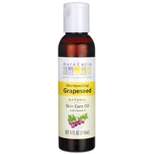 Aura Cacia Natural Skin Care Oil - Harmonizing Grapeseed - 4 fluid ounces