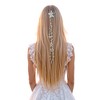 Unique Bargains Women's Fashion Star Braided Hair Chain Silver Tone 1 Pc - 2 of 4