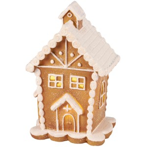 Primitives by Kathy Lighted Iced Gingerbread Figurine - 1 of 4