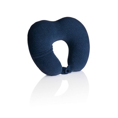 Travel Smart by Conair Memory Foam Neck Pillow - Blue