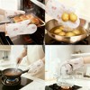 REGALWOVEN Set of 2 floral style with gripping of heat resistant waterproof easy to clean for kitchen baking and cooking Oven Mitts - 2 of 4