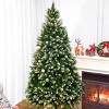 Moda Furnishings Pre-Lit Lighted Artificial Christmas Tree With Snowflakes And Pinecones - 2 of 4