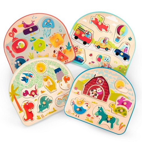 Childrens store wooden puzzles