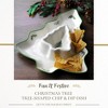 Spode Christmas Tree 13 Inch Tree Shaped Chip and Dip - 13 Inch - 2 of 4