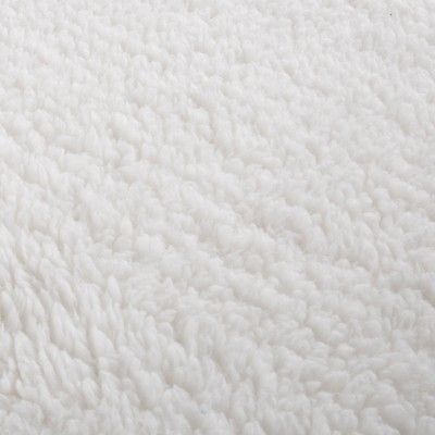 White Polyester Body Pillowcase with Zipper Closure