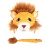 HalloweenCostumes.com    Lion Plush Tail and Headband Kit, Brown/Brown - 4 of 4