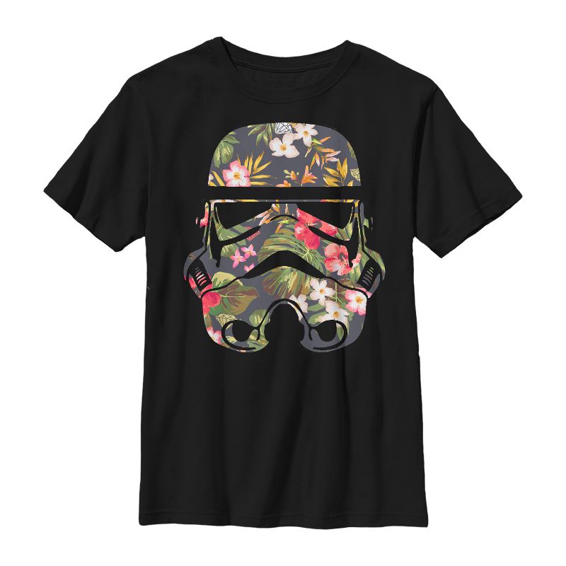 Boy's Star Wars Tropical Stormtrooper T-Shirt, 1 of 5