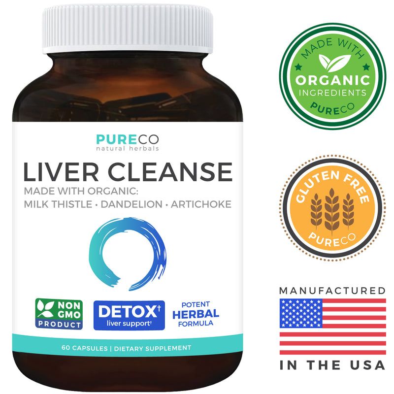 Pure Co Organic Liver Cleanse Capsules, 60 ct, 4 of 5