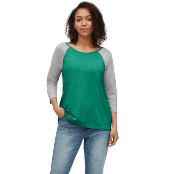  Plus Size Tops For Women 3X Shirt Short Sleeve Round Neck  Casual Striped Raglan Tshirt For Women Black Flower Summer Flower Print Tee  3XL 22W 24W
