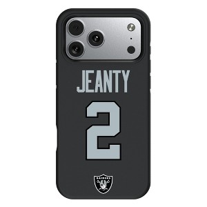 NFL Las Vegas Raiders Players Game Tactic Bump Cell Phone Case for Apple iPhone 17 Series - 1 of 4