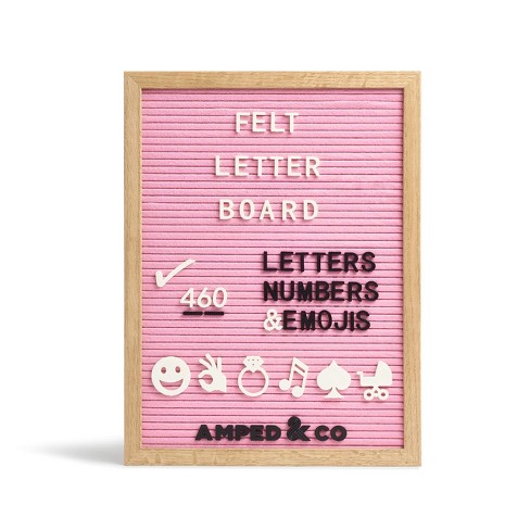 EXCELLO GLOBAL PRODUCTS Excello 36 in. x 20 in. A-Frame Felt Letter Board  Sign, Rustic Brown EGP-HD-0084 - The Home Depot