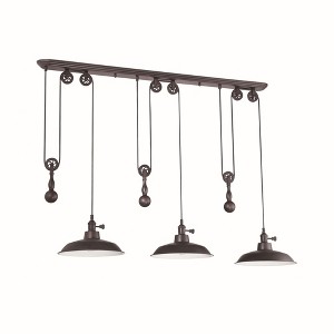 Craftmade Lighting Pulley 3 - Light Pendant in  Aged Bronze Brushed - 1 of 1